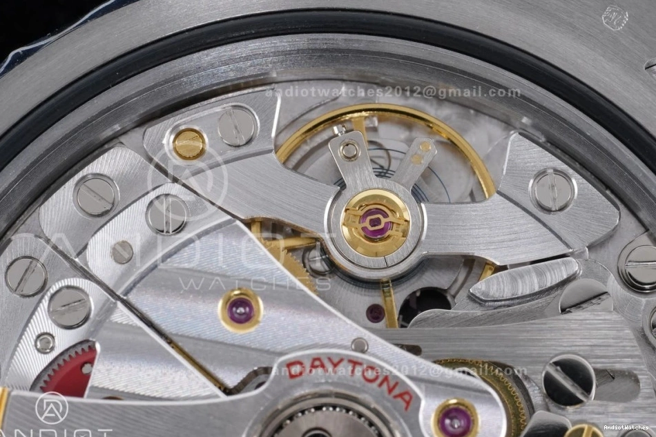 Diamonds SoftTouch Oysterflex Dial Strap Silver 816 Black (Weighted) VS4131 on 1:1 Best V2 126519 VSF Daytona Edition 1103